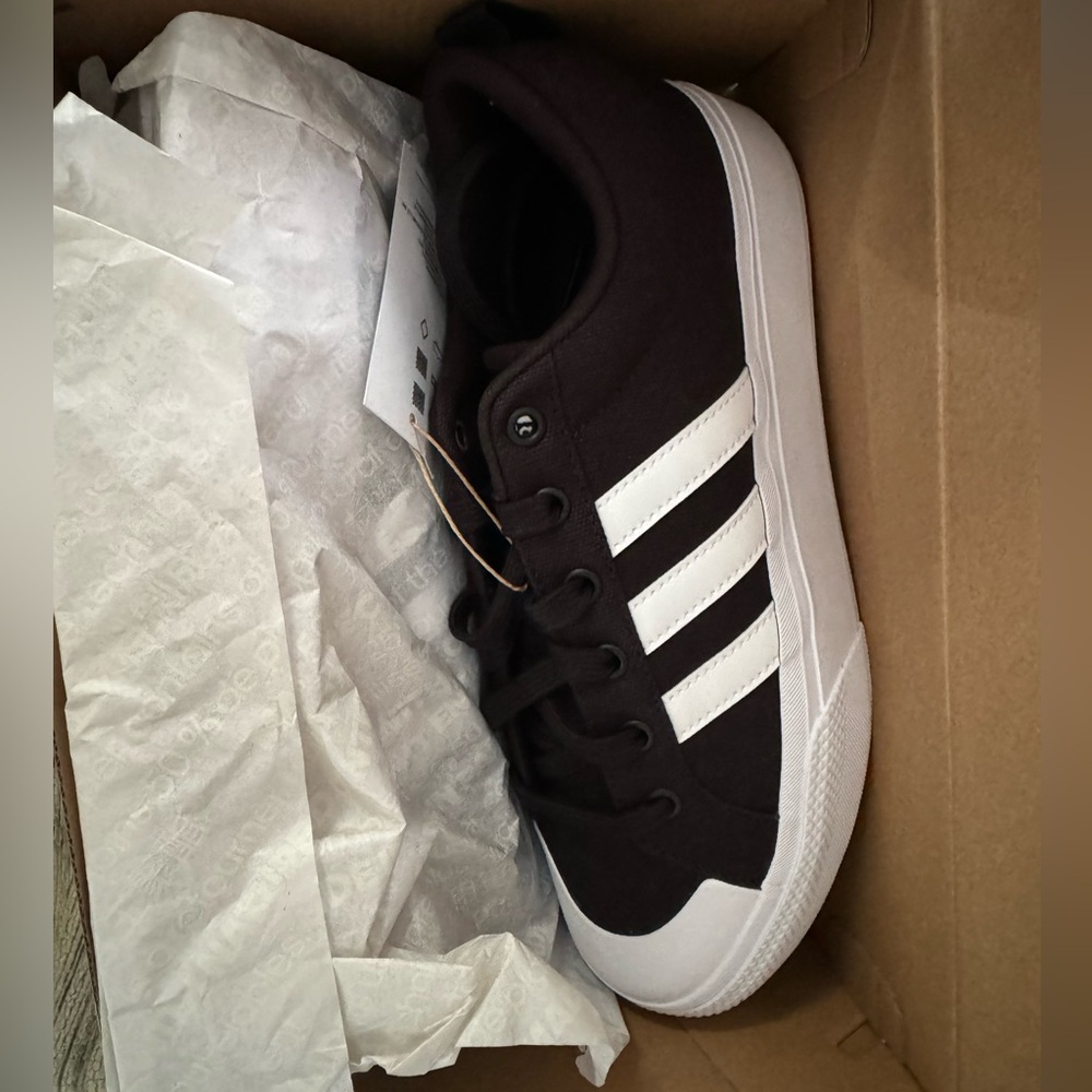 Black adidas sneakers